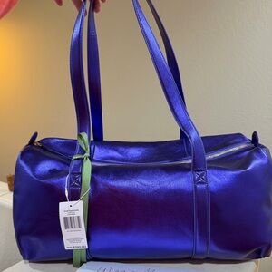 Vera Bradley Leather Small Duffle Bag